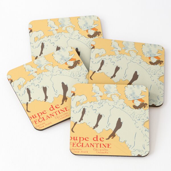 Item preview, Mademoiselle Eglantines Company - Toulouse Lautrec designed and sold by boldgold.
