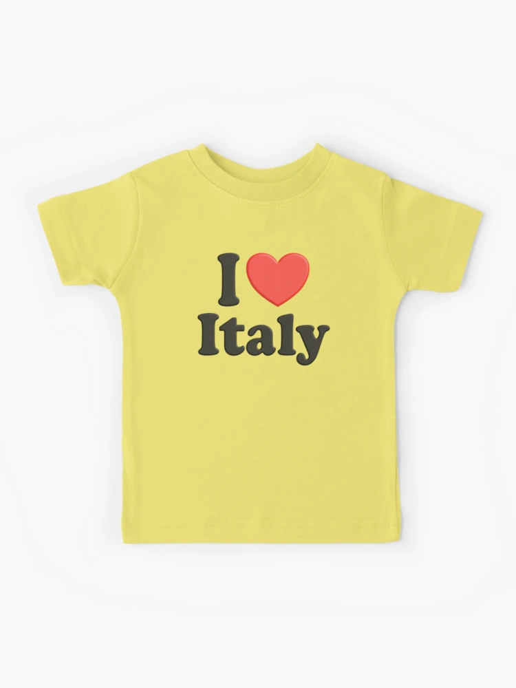  P.S. I Love Italy God Made Me Italian Cute Infant T