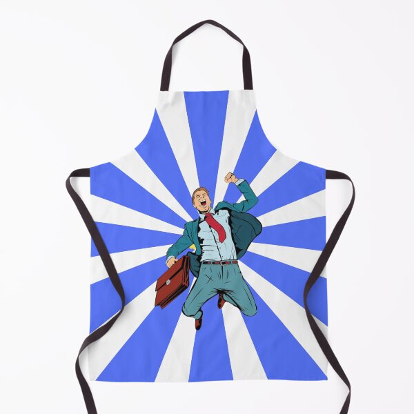 Artikelvorschau, Glückliches springendes Männchen der Sieger Pop-Art Retro entworfen und verkauft von comicc.