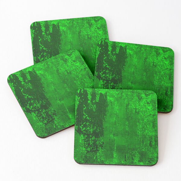 Item preview, In between (dark green, forest green, limegreen, seagreen) designed and sold by ArtistSunny.