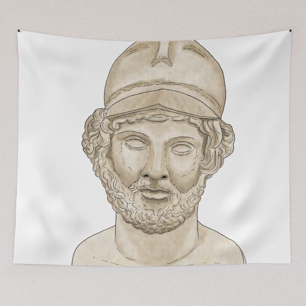 Item preview, Pericles Bust Statue - PfCN designed and sold by ClassicsNerds.