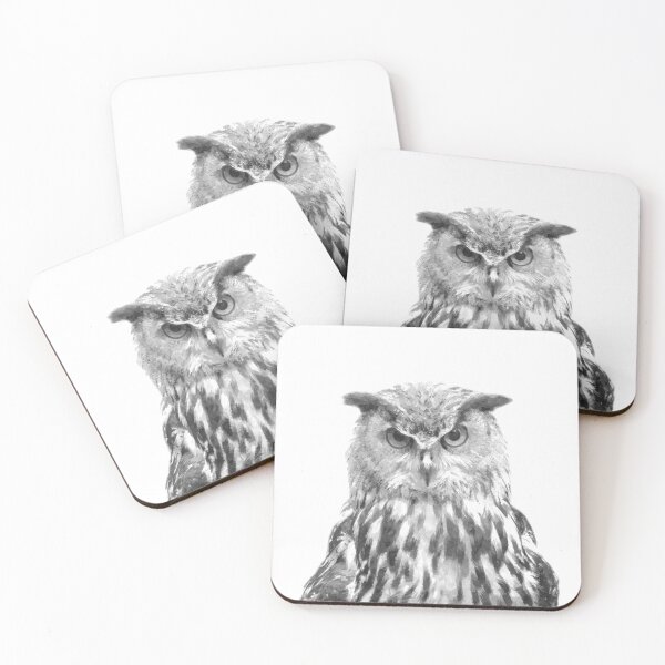 Item preview, Black and White Owl designed and sold by Alemi.