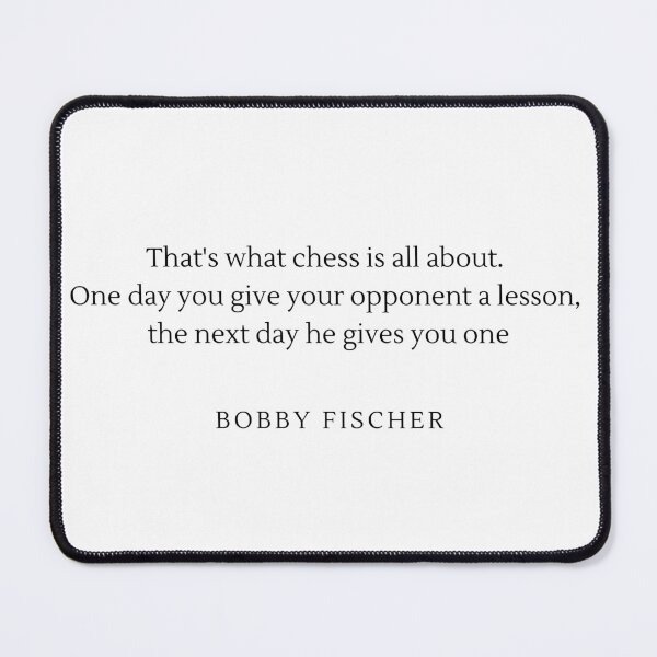 Item preview, That's what chess is all about - Bobby Fischer designed and sold by ChessPoker.