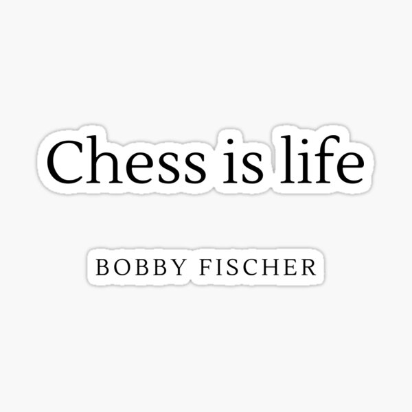 Bobby Fischer Stickers for Sale