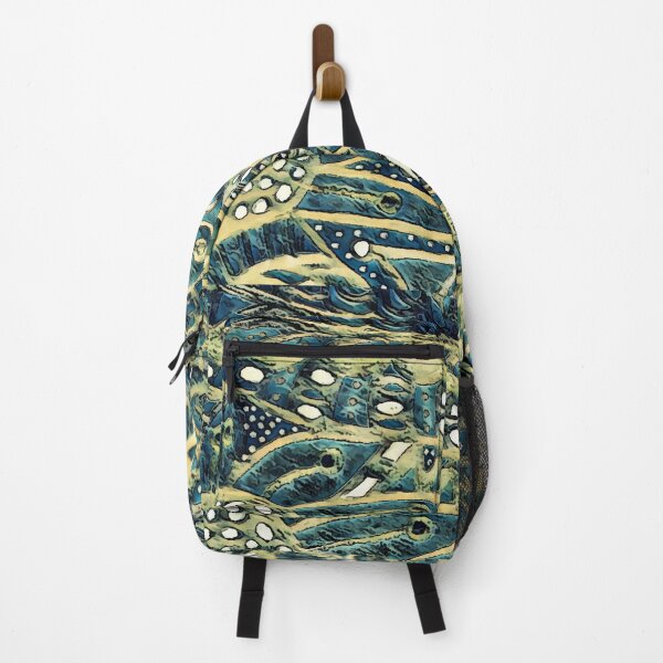 Item preview, Green modern mosaic print designed and sold by Susan Gallup.