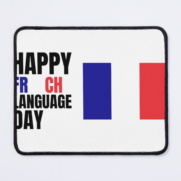 Item preview, happy french language day designed and sold by xkiyal Art.
