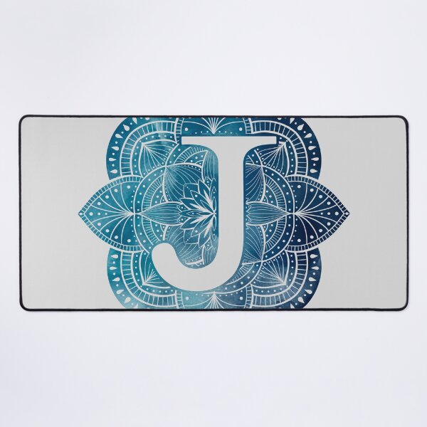 Item preview, Letter J Mandala Monogram designed and sold by BuBuchi.