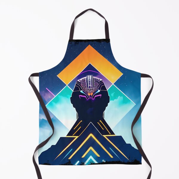 Item preview, Horus Egyptian God Falcon in Cyberpunk Style Sticker - Unique and Eye-Catching Design for Laptop, Water Bottle, and More! designed and sold by Mytho Merch.