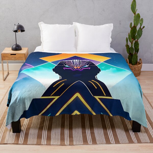 Item preview, Horus Egyptian God Falcon in Cyberpunk Style Sticker - Unique and Eye-Catching Design for Laptop, Water Bottle, and More! designed and sold by Mytho Merch.