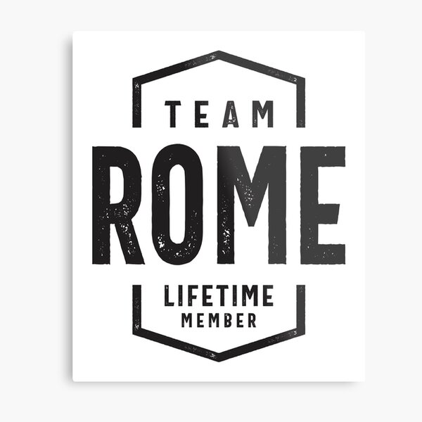 Item preview, Team Rome Lifetime Member Personalized Name Rome designed and sold by cidolopez.