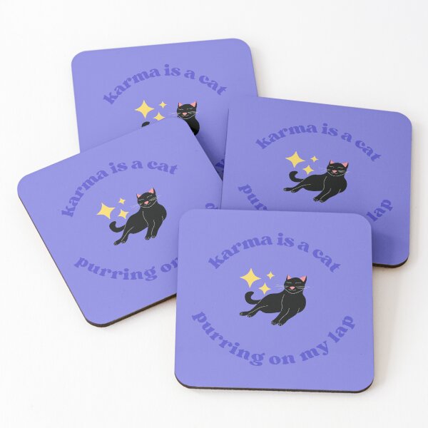 Item preview, Taylor Swift - Karma is a Cat - Midnights designed and sold by livthefangirl.