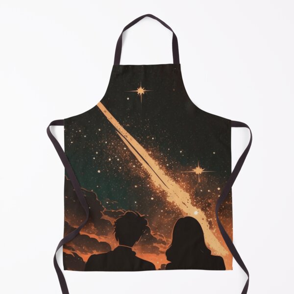 Item preview, couple watching  a shooting star   designed and sold by via-colab.