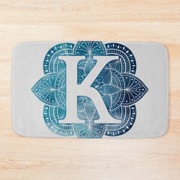 Item preview, Letter K Mandala Monogram designed and sold by BuBuchi.