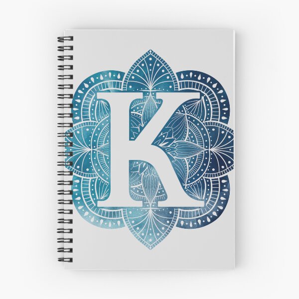 Item preview, Letter K Mandala Monogram designed and sold by BuBuchi.