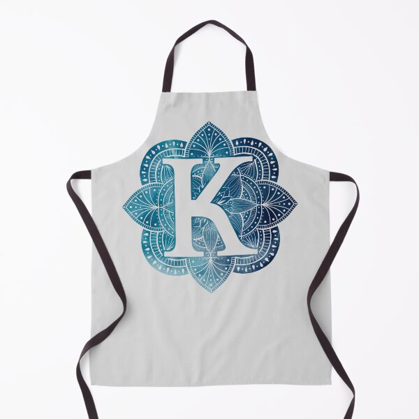 Item preview, Letter K Mandala Monogram designed and sold by BuBuchi.
