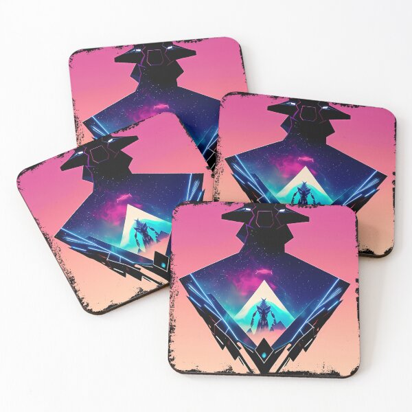 Item preview, Horus Egyptian God Falcon in Cyberpunk Style Sticker - Unique and Eye-Catching Design for Laptop, Water Bottle, and More! designed and sold by Mytho Merch.