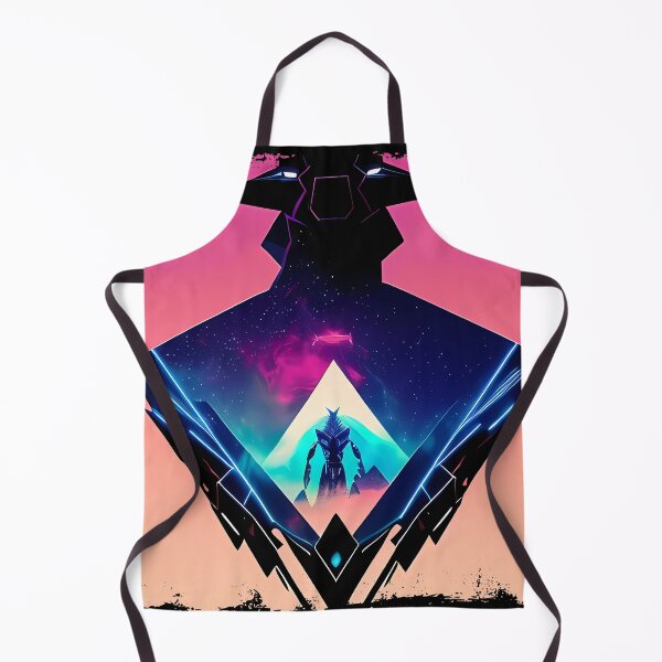 Item preview, Horus Egyptian God Falcon in Cyberpunk Style Sticker - Unique and Eye-Catching Design for Laptop, Water Bottle, and More! designed and sold by Mytho Merch.