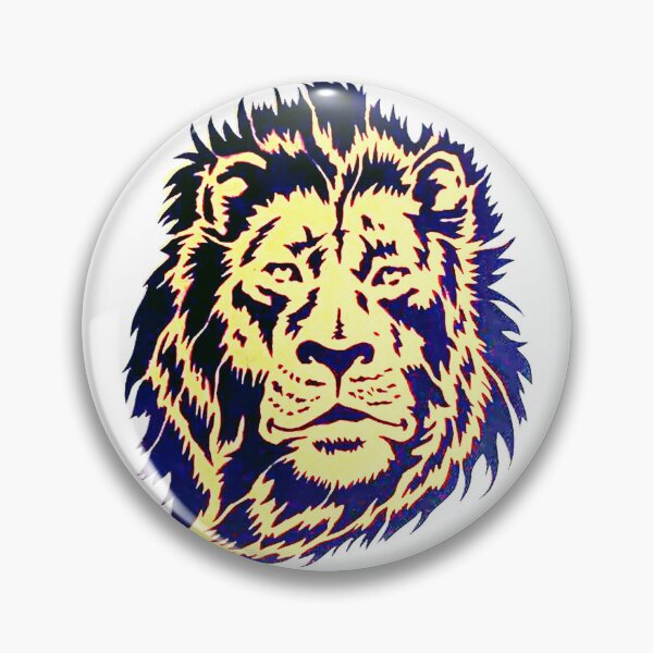 Item preview, Lion stencil designed and sold by Aquarelastudio.