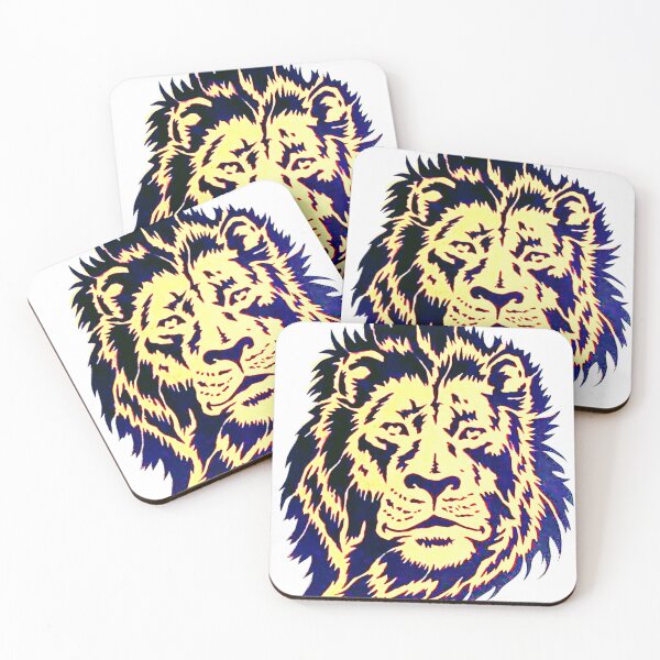 Item preview, Lion stencil designed and sold by Aquarelastudio.
