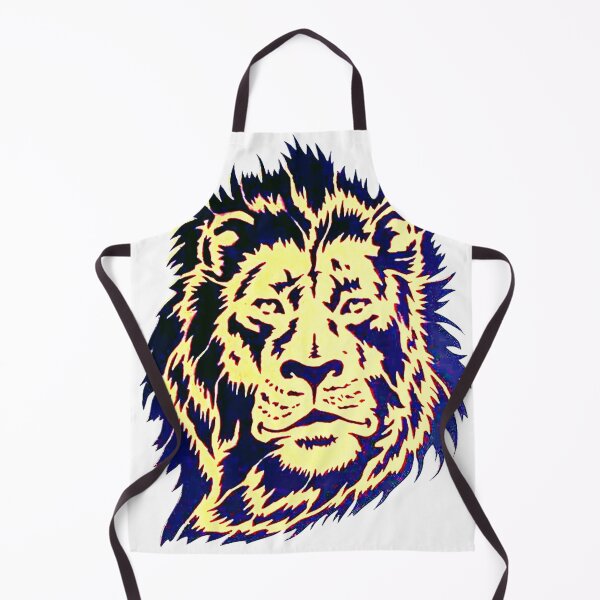 Item preview, Lion stencil designed and sold by Aquarelastudio.