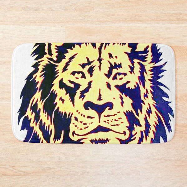 Item preview, Lion stencil designed and sold by Aquarelastudio.