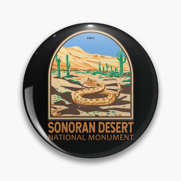 Item preview, Sonoran Desert National Monument Rattlesnake Emblem designed and sold by KrisSidDesigns.