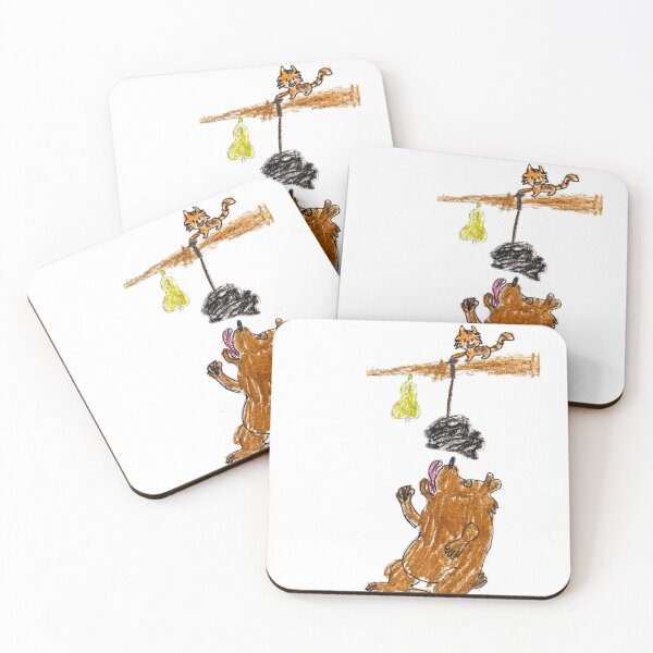 Item preview, Cat on the tree playing with the bear designed and sold by MadeBySicilian.