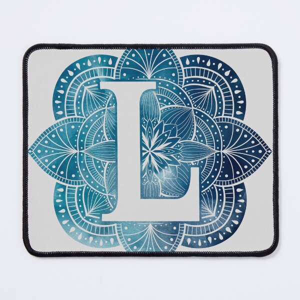 Item preview, Letter L Mandala Monogram designed and sold by BuBuchi.