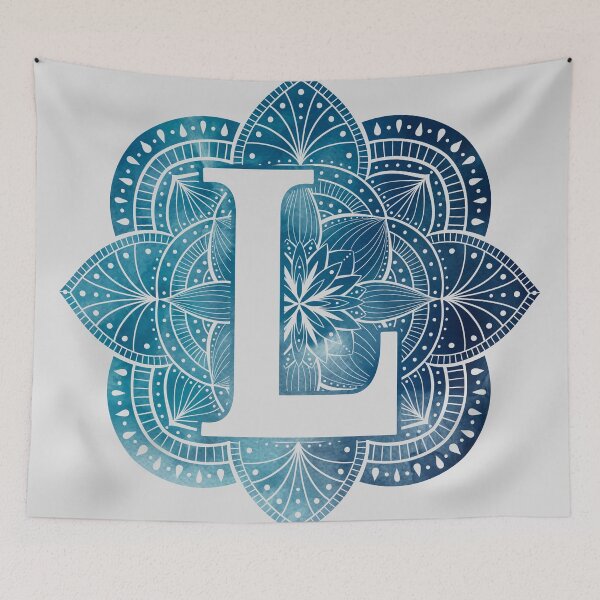 Item preview, Letter L Mandala Monogram designed and sold by BuBuchi.