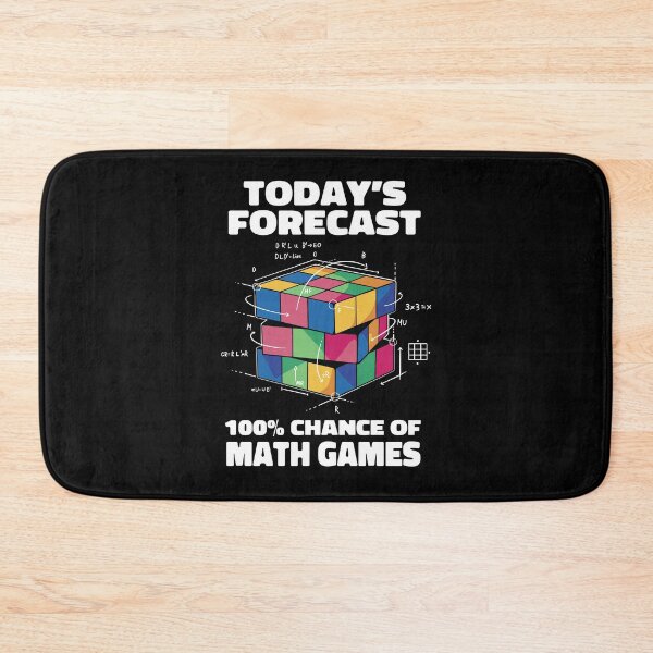 Item preview, Math Games Lover Funny Rubiks Impossible Cube designed and sold by MrEddie10.
