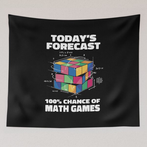 Item preview, Math Games Lover Funny Rubiks Impossible Cube designed and sold by MrEddie10.
