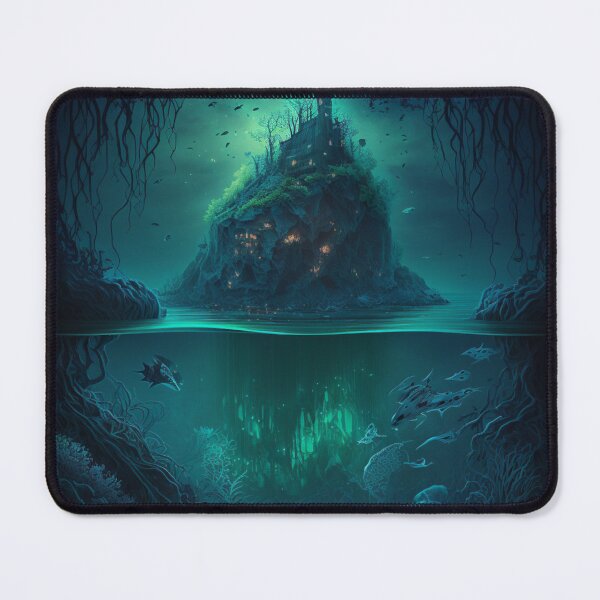 Item preview, Haunted House on the Sea designed and sold by Solace Sparkles.