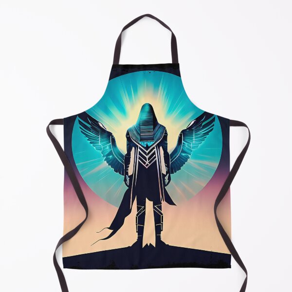Item preview, Horus Egyptian God Falcon in Cyberpunk Style Sticker - Unique and Eye-Catching Design for Laptop, Water Bottle, and More! designed and sold by Mytho Merch.