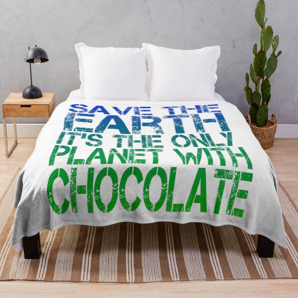 Item preview, Save The Earth it's the Only Planet With Chocolate, Grunge  designed and sold by ACC .