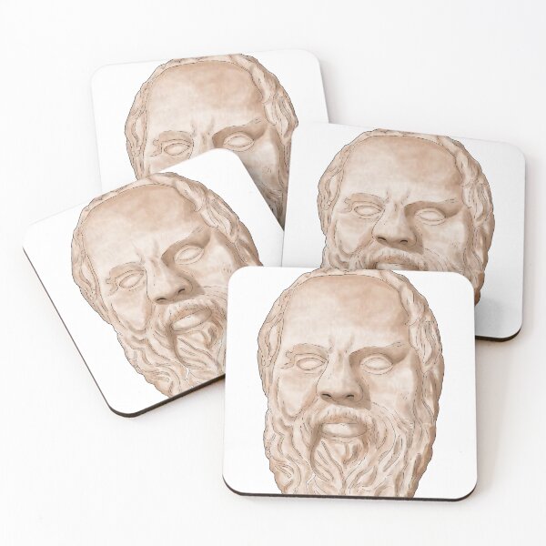 Item preview, Socrates Bust Statue - PfCN designed and sold by ClassicsNerds.