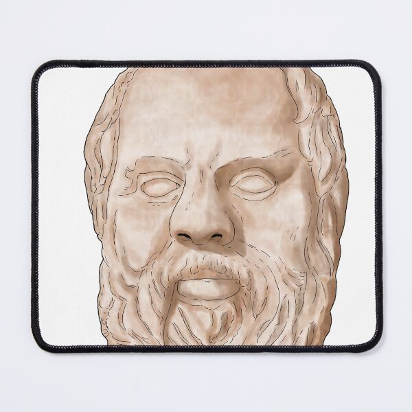 Item preview, Socrates Bust Statue - PfCN designed and sold by ClassicsNerds.