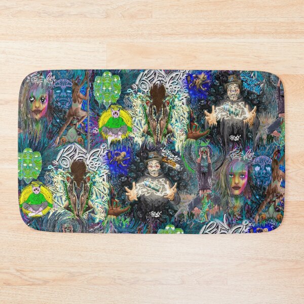 Item preview, psychedelic art mashup collage 2023 designed and sold by Ofen69.