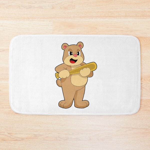 Item preview, Bear Baseball Baseball bat designed and sold by Snabdesign84.
