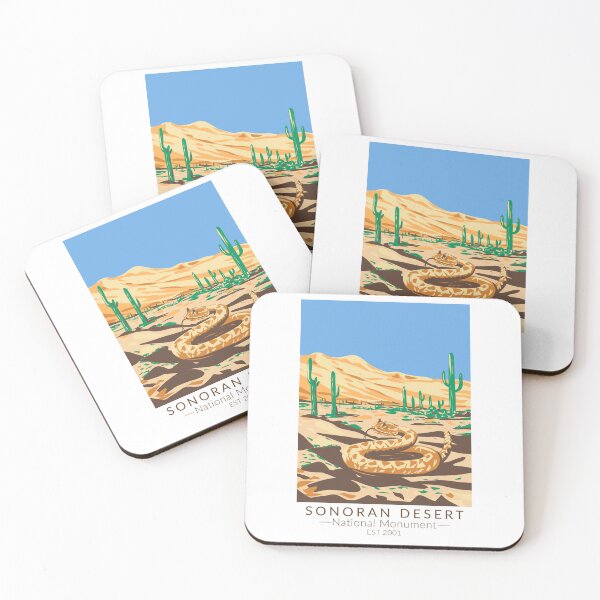 Item preview, Sonoran Desert National Monument Rattlesnake Vintage designed and sold by KrisSidDesigns.