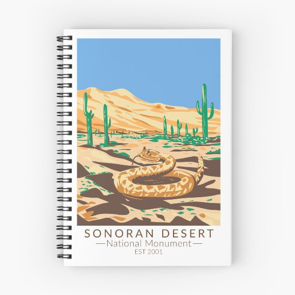 Item preview, Sonoran Desert National Monument Rattlesnake Vintage designed and sold by KrisSidDesigns.