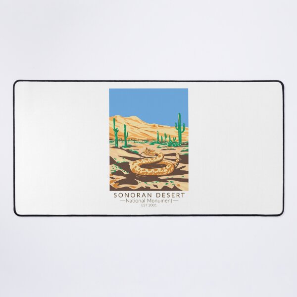 Item preview, Sonoran Desert National Monument Rattlesnake Vintage designed and sold by KrisSidDesigns.