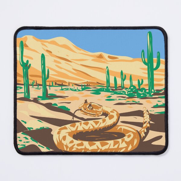 Item preview, Sonoran Desert National Monument Rattlesnake Vintage designed and sold by KrisSidDesigns.