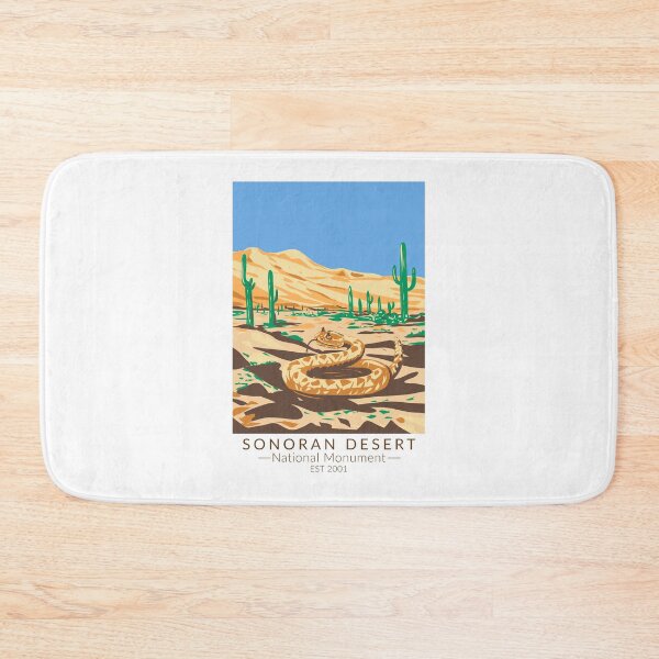 Item preview, Sonoran Desert National Monument Rattlesnake Vintage designed and sold by KrisSidDesigns.