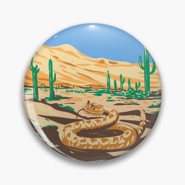 Item preview, Sonoran Desert National Monument Rattlesnake Vintage designed and sold by KrisSidDesigns.