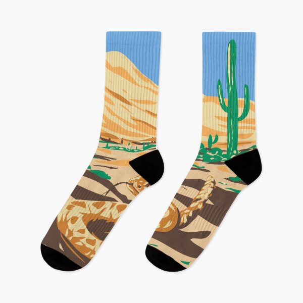 Item preview, Sonoran Desert National Monument Rattlesnake Vintage designed and sold by KrisSidDesigns.