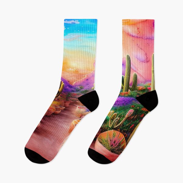 Item preview, Watercolor southwest garden designed and sold by ibelieveimages.
