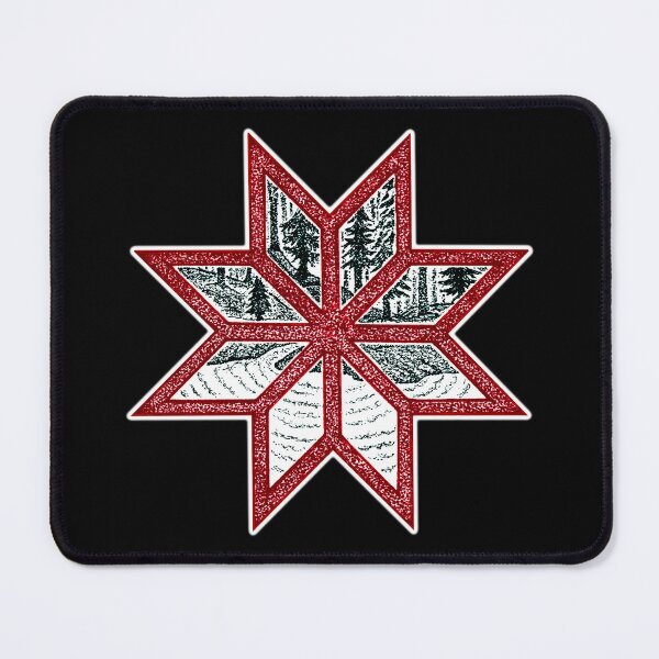 Item preview, Relive Slavic folklore with the Alatyr symbol designed and sold by Faust-ART.