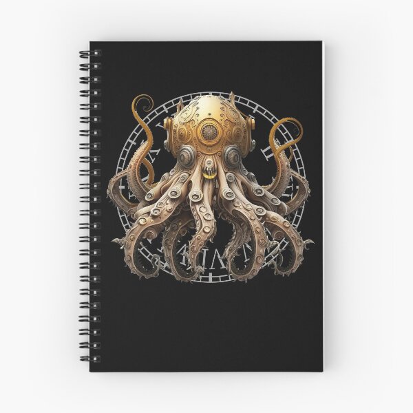 Item preview, Octopus Steampunk Octopus Cartoon designed and sold by sbachstroem.