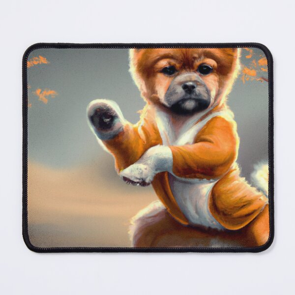 Item preview, Dog Knows Karate Cute Pomeranian in Japan designed and sold by unitydesigneu.