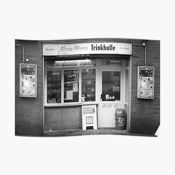 Trinkhalle in Oberhausen, Ruhrgebiet Poster